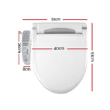 Cefito Electric Bidet Toilet Seat Cover Auto Smart Water Wash Dry Panel Control