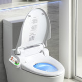 Cefito Electric Bidet Toilet Seat Cover LED Night Light Heated Seat with Remote - Cefito