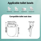 Cefito Smart Electric Bidet Toilet Seat Cover D-Shape SIAA Material Certified - Cefito