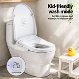 Cefito Electric Bidet Toilet Seat Cover Heated Warm Water Dryer LED Night Light - Cefito
