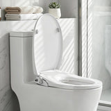 Cefito Non Electric Bidet Toilet Seat O-Shape Dual Nozzle Soft Close WaterMark DIY - Cefito