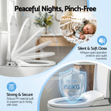 Cefito Non Electric Bidet Toilet Seat D-Shape Dual Nozzle Soft Close WaterMark DIY - Cefito