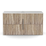 Cefito Vanity Unit 900mm Bathroom Cabinet Storage Wall Hung Timber Front Pine - Cefito