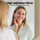 Cefito Bathroom Mirror Cabinet Medicine Shaving Arch Wall Hung 450x900mm White - Cefito