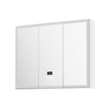 Bathroom Mirror Cabinet LED Light 900x720mm Medicine Wall Storage