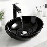 Cefito Bathroom Basin Ceramic Vanity Sink Hand Wash Bowl 41x34cm - Cefito