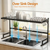 Cefito Dish Drying Rack for Kitchen Storage Organisation Kitchen Sink Organiser - Cefito