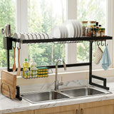 Cefito Dish Drying Rack for Kitchen Storage Organisation Kitchen Sink Organiser - Cefito