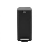Cefito 15L Pedal Rubbish Bin Slim Carbon Steel Garbage Bin for Home Black - Cefito