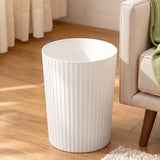 Cefito 8L Open Top Rubbish Bins Waste Bin Trash Can Storage Dustbin White - Cefito