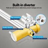 Cefito 9 Rain Shower Head Set Handheld Round High Pressure Mixer Tap Chrome Silver - Cefito
