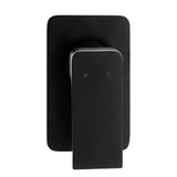 Cefito WElS 8 Rain Shower Head Mixer Square High Pressure Wall Arm DIY Black