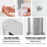 Cefito Bathroom Basin Mixer Tap Brass Faucet Vanity Laundry Sink Chrome - Cefito