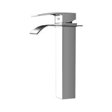 Cefito Bathroom Basin Mixer Tap Thin Tall Faucet Vanity Laundry Black - Cefito