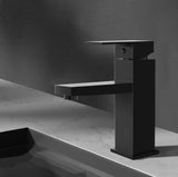 Cefito Basin Mixer Tap Faucet Bathroom Vanity Counter Top WELS Standard Brass Black - Cefito