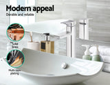 Cefito Basin Mixer Tap Faucet Silver - Cefito