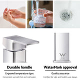 Cefito Bathroom Basin Mixer Tap Square Tall Faucet Vanity Laundry Chrome