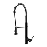 Cefito Kitchen Mixer Tap Pull Down 2 Modes Sink Faucet Basin Laundry Black - Cefito