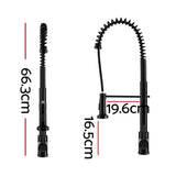 Cefito Kitchen Mixer Tap Pull Down 2 Modes Sink Faucet Basin Laundry Black - Cefito