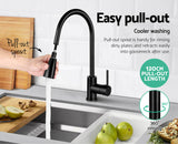 Cefito Pull-out Mixer Faucet Tap - Black - Cefito
