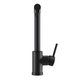 Cefito Kitchen Mixer Tap Pull Out Round 2 Mode Sink Basin Faucet Swivel WELS Black - Cefito