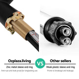 Cefito Kitchen Mixer Tap Pull Out Round 2 Mode Sink Basin Faucet Swivel WELS Black - Cefito