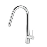 Cefito Kitchen Mixer Tap Pull Out Round 2 Mode Sink Basin Faucet Swivel WELS Chrome - Cefito