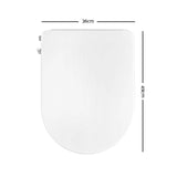 Cefito Non Electric Bidet Toilet Seat Bathroom White