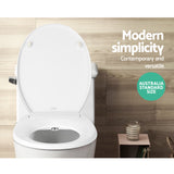 Cefito Non Electric Bidet Toilet Seat Bathroom White