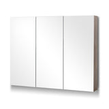 Cefito Bathroom Vanity Mirror with Storage Cabinet - Natural - Cefito