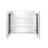 Cefito Bathroom Vanity Mirror with Storage Cabinet - White - Cefito