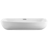 Cefito Ceramic Rectangle Sink Bowl White