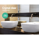 Cefito Ceramic Bathroom Basin Sink Vanity Above Counter Basins White