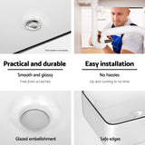 Cefito Bathroom Basin Ceramic Vanity Sink Hand Wash Bowl Above Counter 48x37cm - Cefito