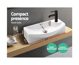 Cefito Ceramic Basin 46cm x 15cm White