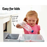 Cefito 2 x 15L Pull Out Bin Grey