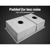 Cefito 71cm x 45cm Stainless Steel Kitchen Sink Under/Top/Flush Mount Silver - Cefito