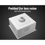 Cefito Stainless Steel Kitchen Sink 360mm x 360mm Under/Top Mount Sinks Laundry Bowl Silver