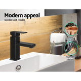 Cefito Basin Mixer Tap Faucet Bathroom Vanity Counter Top WELS Standard Brass Black - Cefito