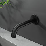 Cefito Bathroom Spout Wall Mounted Faucet Basin Sink Laundry Bathtub Black - Cefito