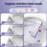 Cefito Electric Bidet Toilet Seat Cover Heated Warm Water Dryer LED Night Light - Cefito