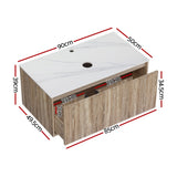 Cefito Vanity Unit 915mm with Basin Oak - Cefito