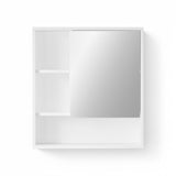 Cefito Bathroom Mirror Cabinet Mirrored Medicine Adjustable Shelf Wall Mounted 560mm White - Cefito