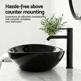 Cefito Bathroom Basin Ceramic Vanity Sink Hand Wash Bowl 41x34cm - Cefito