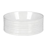 Cefito Bathroom Basin Vanity Sink Vessel Ceramic White Round Countertop 36cm - Cefito