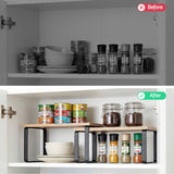 Cefito Set of 2 Kitchen Storage Shelves Rack Cupboard Cabinet Organiser - Cefito