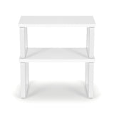 Cefito Kitchen Storage Shelves Rack Cupboard Cabinet Organiser Set of 2 - Cefito