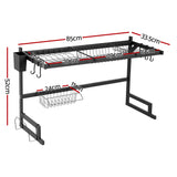 Cefito Dish Drying Rack for Kitchen Storage Organisation Kitchen Sink Organiser - Cefito