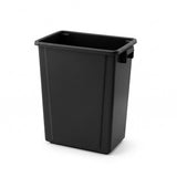 Cefito 35L Rubbish Bin Waste Dustbin Open Top Trash Can Kitchen Office Dark Grey - Cefito