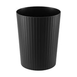Cefito 8L Open Top Rubbish Bins Waste Bin Trash Can Storage Dustbin Black - Cefito
